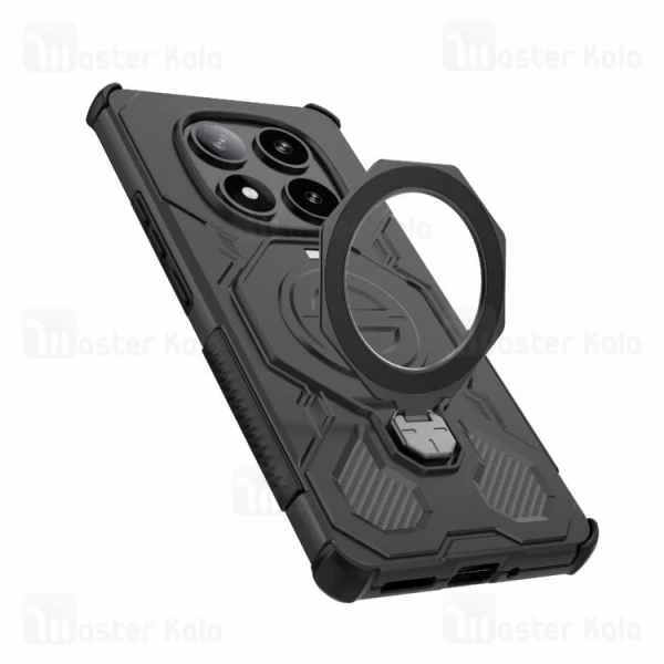 قاب ضد ضربه مگنتی Xiaomi Redmi Note 14 Pro 5G MK Case