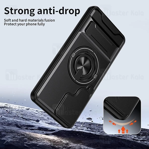 قاب ضد ضربه مگنتی Samsung Galaxy S23 FE Magnetic Multifunctional Case دارای محافظ دوربین