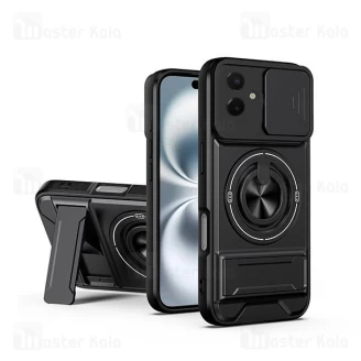 قاب ضد ضربه مگنتی Samsung Galaxy A07 4G Magnetic Multifunctional Case دارای محافظ دوربین
