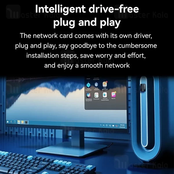 کارت شبکه USB بی سیم یسیدو Yesido WP10