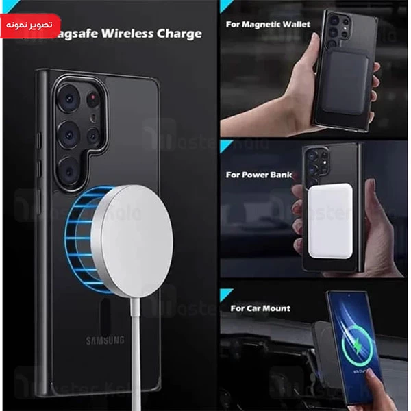 قاب محافظ مگ سیف شیائومی Xiaomi Redmi Note 14 4G Matte Plexiglass