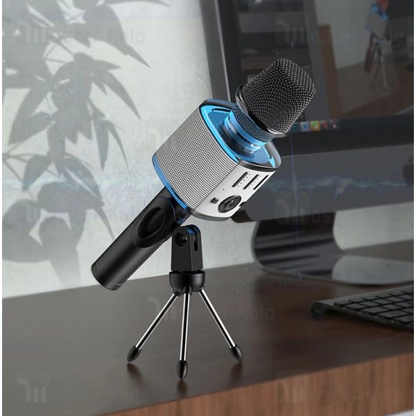 میکروفون کارائوکه و اسپیکر بی سیم یسیدو Yesido KR10 رم خور
