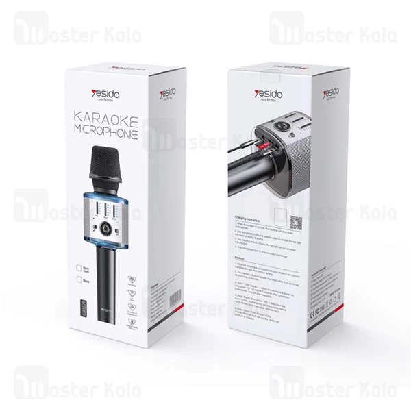 میکروفون کارائوکه و اسپیکر بی سیم یسیدو Yesido KR10 رم خور