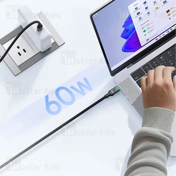 کابل Type-C به Type-C مک دودو Mcdodo CA-6870 طول 1 متر توان 60 وات