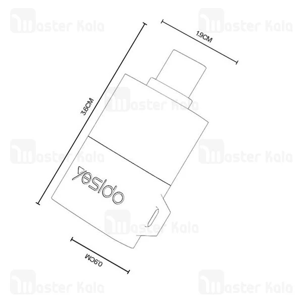 رم ریدر Type-C یسیدو Yesido GS37