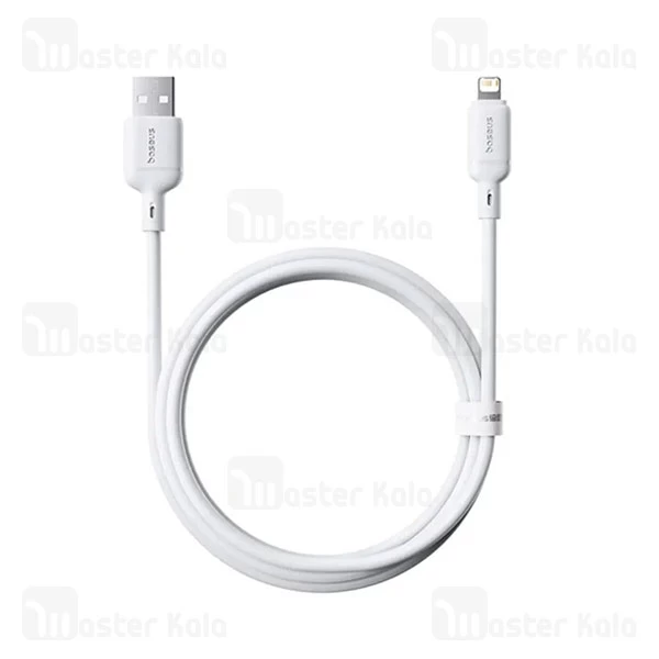 کابل لایتنینگ بیسوس Baseus Silky Series P10377702213 طول 1 متر شدت جریان 2.4 آمپر