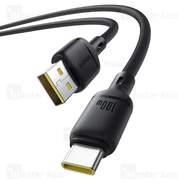 کابل Type-C بیسوس Baseus Silky Series P10377703113-01 طول 2 متر توان 100 وات