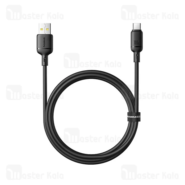 کابل Type-C بیسوس Baseus Silky Series P10377703113-01 طول 2 متر توان 100 وات