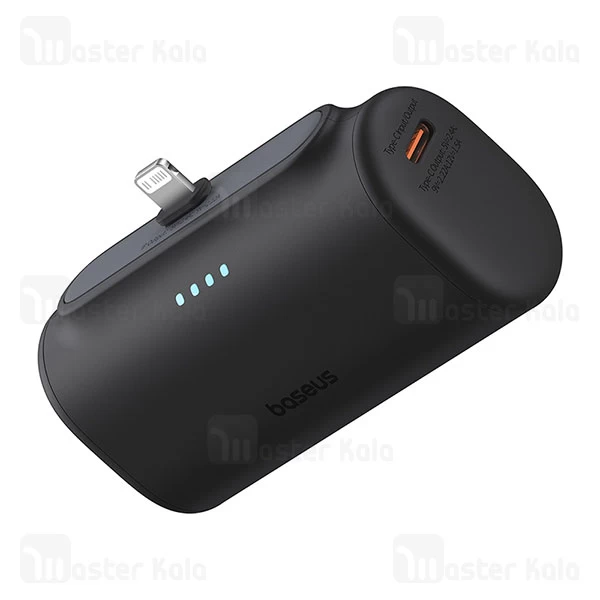 پاوربانک 5000 بیسوس Baseus P10068307113 توان 20 وات همراه با کانکتور لایتنینگ