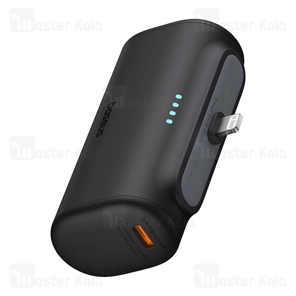 پاوربانک 5000 بیسوس Baseus P10068307113 توان 20 وات همراه با کانکتور لایتنینگ