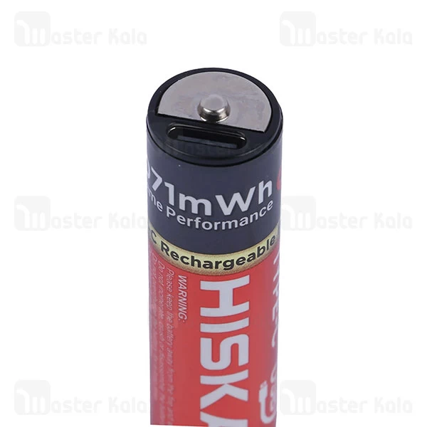 پک 4 تایی باتری قلمی هیسکا Hiska H16-AA4
