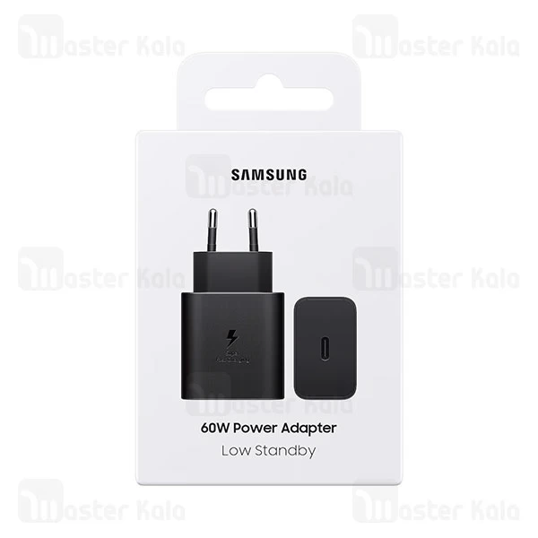 شارژر دیواری اصلی سامسونگ Samsung Power Adapter EP-T6010 توان 60 وات