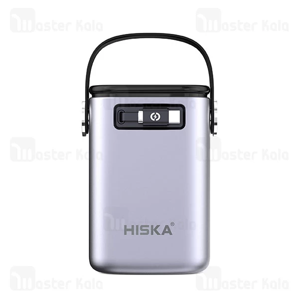 پاوربانک 27000 هیسکا Hiska HP-312PD توان 100 وات همراه با کابل متصل