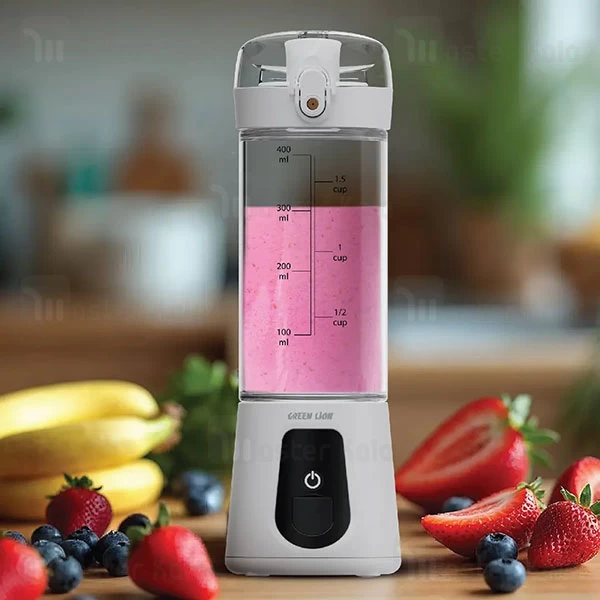 مخلوط کن قابل حمل گرین لاین Green Lion Juice Mate Pro GNJUMTPR20BK ظرفیت 470 میلی لیتر