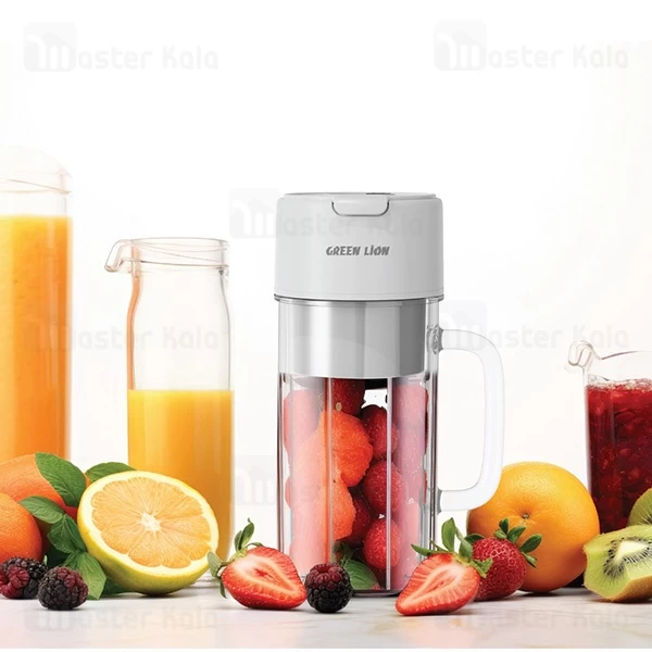 مخلوط کن قابل حمل گرین لاین Green Lion Mug 2 GNPOBLNDR2WH ظرفیت 400 میلی لیتر