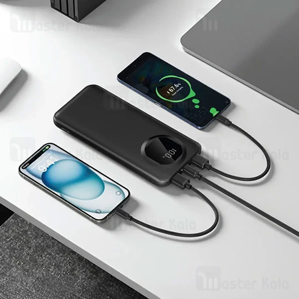 پاوربانک 10000 گرین لاین Green Lion Nairo GNNAR10PBBK توان 12 وات