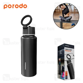فلاسک پرودو Porodo Lifestyle Magnetic Mount LFST134 ظرفیت 1000 میلی لیتر با هولدر مگنتی