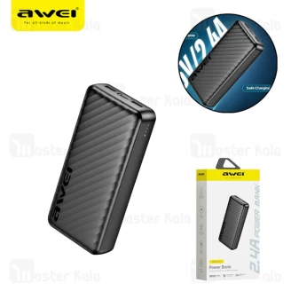 پاوربانک 20000 اوی Awei P6K Pro توان 12 وات