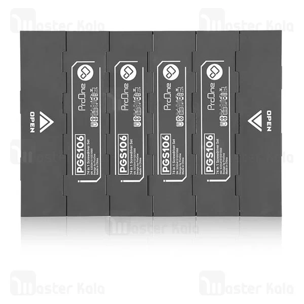 پیچ گوشتی پرووان Proone 74 IN 1 SCREWDRIVER SET PGS106