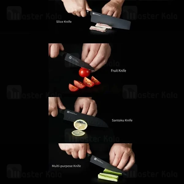 ست 5 عددی چاقو سرامیکی شیائومی Xiaomi HuoHou Cool Non Stick HU0076