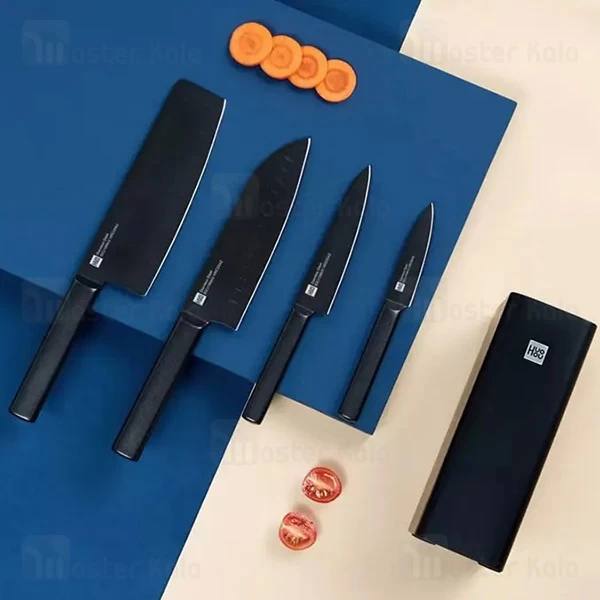 ست 5 عددی چاقو سرامیکی شیائومی Xiaomi HuoHou Cool Non Stick HU0076