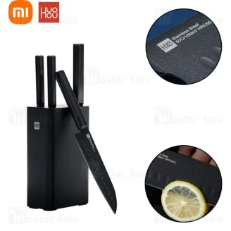 ست 5 عددی چاقو سرامیکی شیائومی Xiaomi HuoHou Cool Non Stick HU0076
