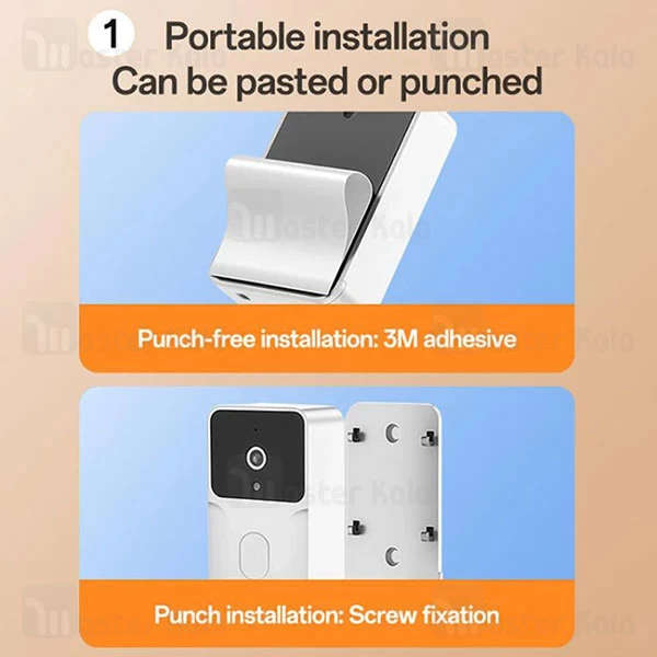 زنگ در هوشمند یسیدو Yesido KM27 Video Doorbell