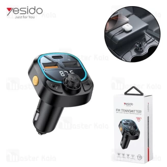 شارژر فندکی و پخش کننده بلوتوث یسیدو Yesido Y70