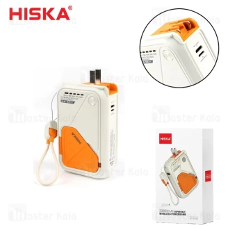 پاوربانک وایرلس 20000 هیسکا Hiska HP-223PD توان 22.5 وات