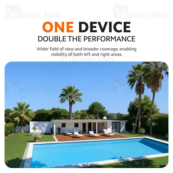 دوربین نظارتی هوشمند شیائومی Xiaomi CW100 Dual Outdoor Camera MJSXJ26CM
