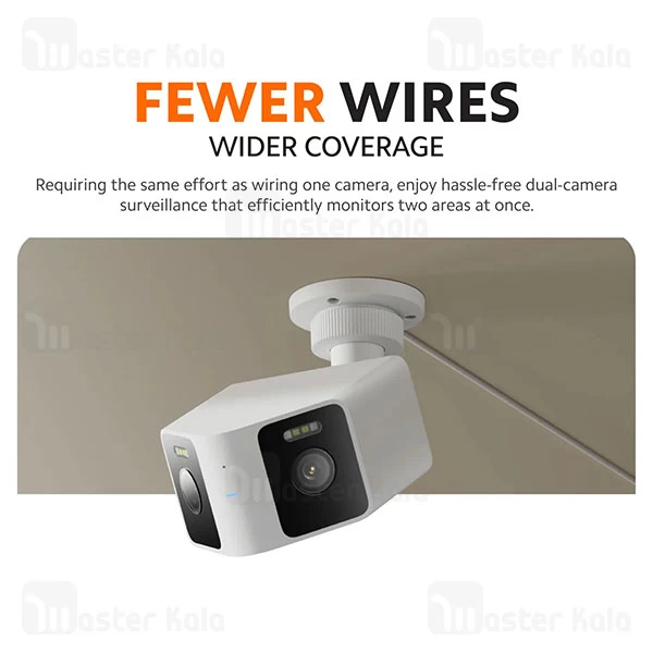 دوربین نظارتی هوشمند شیائومی Xiaomi CW100 Dual Outdoor Camera MJSXJ26CM