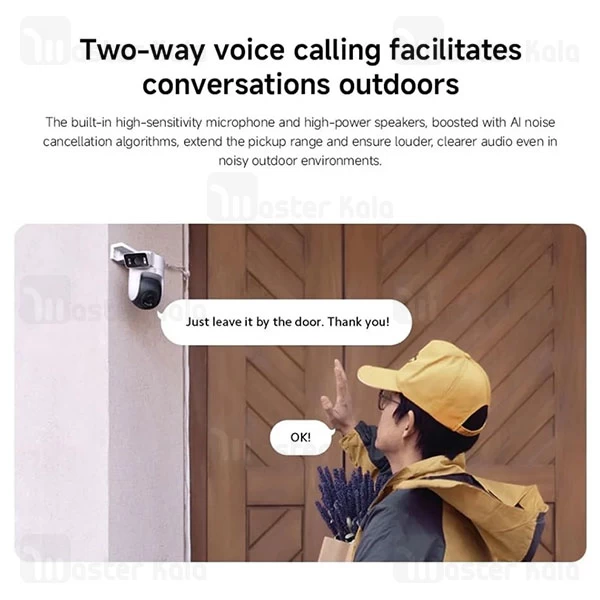دوربین نظارتی هوشمند شیائومی Xiaomi CW500 Dual Outdoor Camera MJSXJ08HL
