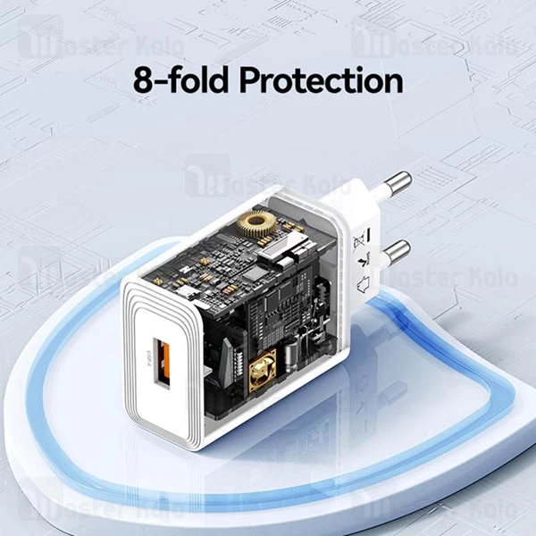 شارژر دیواری یوسمز USAMS CC324 توان 18 وات