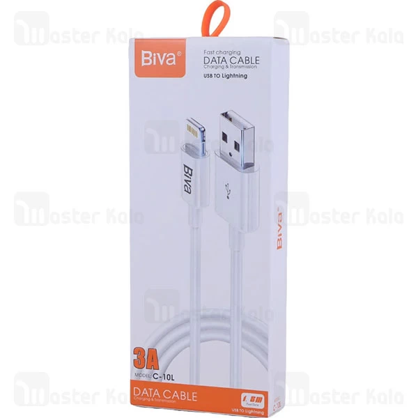 کابل لایتنینگ بیوا Biva C-10L طول 1.5 متر توان 15 وات