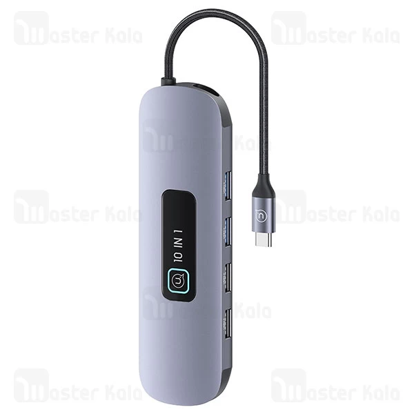 هاب 10 پورت تایپ سی یوسمز USAMS SJ644