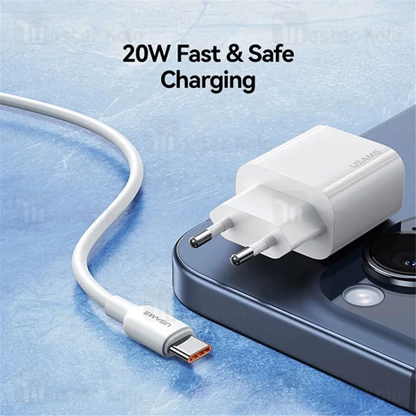 شارژر دیواری یوسمز USAMS CC226 توان 20 وات