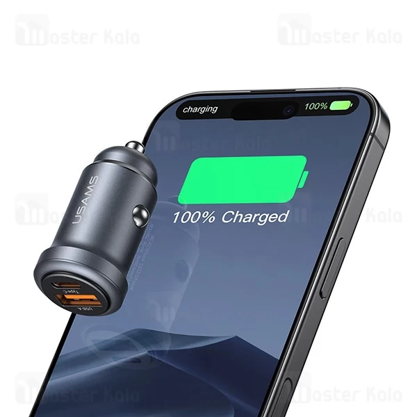 شارژر فندکی یوسمز USAMS CC322 توان 30 وات