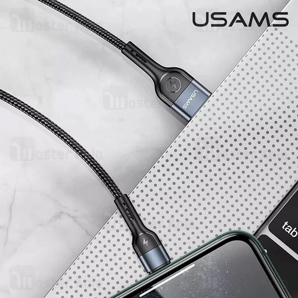 کابل Type-C یوسمز USAMS SJ449 طول 1 متر شدت جریان 2 آمپر