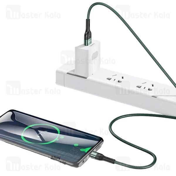 کابل Type-C یوسمز USAMS SJ449 طول 1 متر شدت جریان 2 آمپر