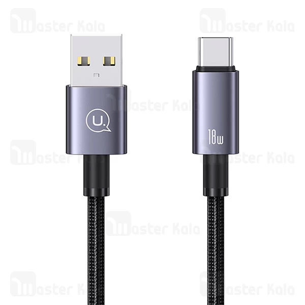 کابل Type-C یوسمز USAMS SJ680 طول 0.25 متر توان 18 وات