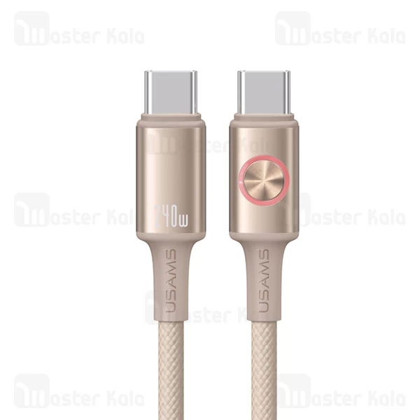 کابل Type C به Type C یوسمز Usams SJ751 طول 1.2 متر توان 240 وات