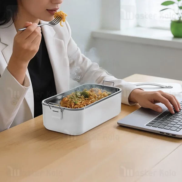 ظرف غذای گرمکن دار گرین لاین Green Lion GLB-20 GNGB20LBXWH ظرفیت 1 لیتر