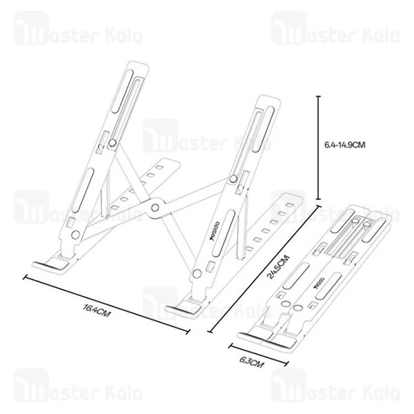 استند لپ تاپ و تبلت یسیدو Yesido LP07