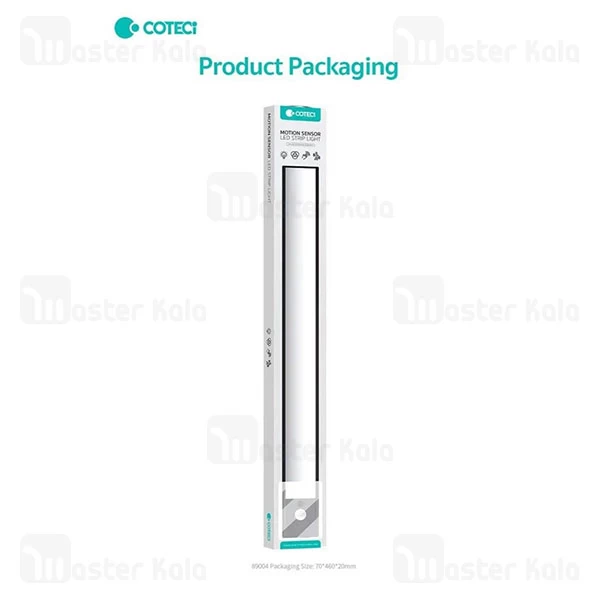 چراغ سنسوردار هوشمند زیر کابینتی کوتسی Coteci 89003 سایز 30 سانتی متری