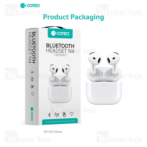 هندزفری بلوتوث کوتسی Coteci MS-019 Bluetooth Headset N4