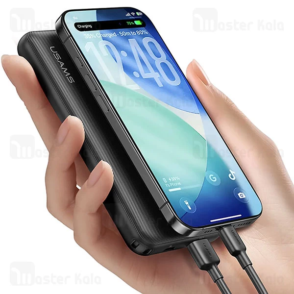 پاوربانک 10000 یوسمز USAMS CD262 توان 10 وات