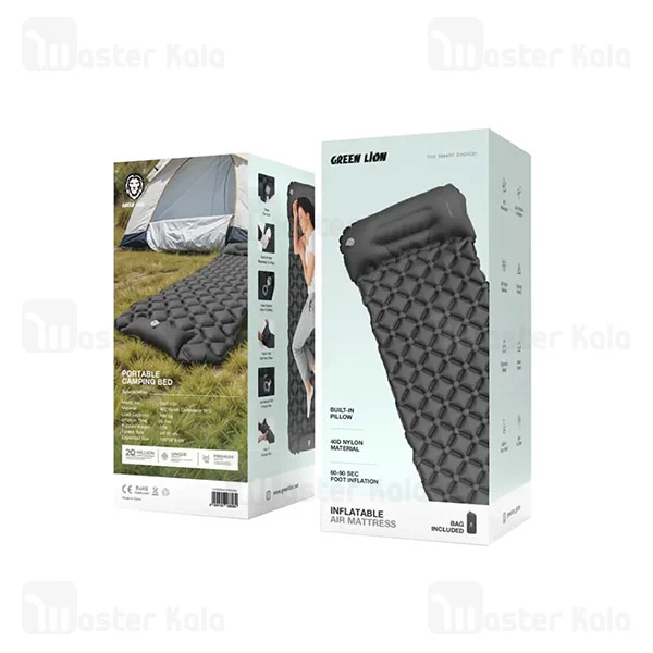 تشک بادی مسافرتی گرین لاین Green Lion Air Mattress GNINFARMTS