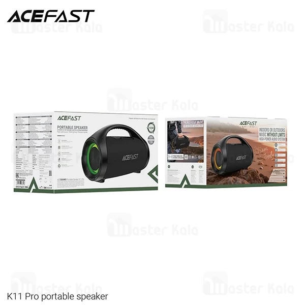 اسپیکر بلوتوث ایس فست ACEFAST K11 Pro توان 102 وات فلش خور