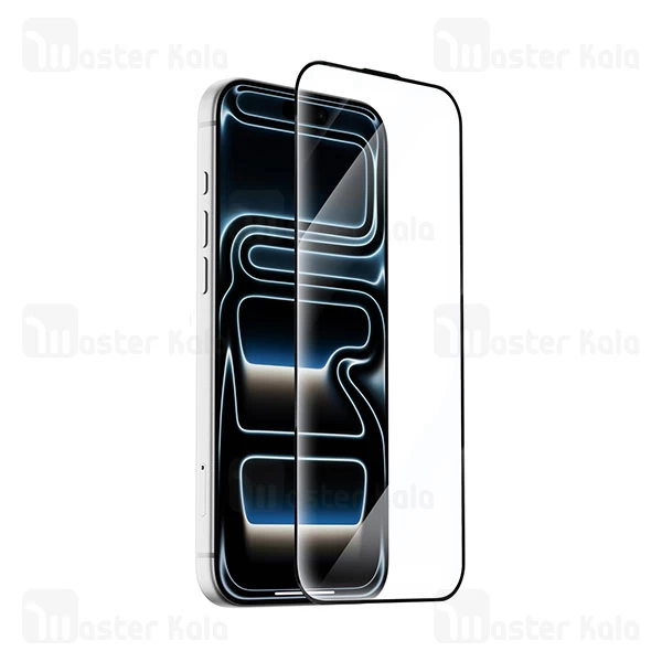 گلس تمام صفحه تمام چسب آیفون ایس فست Apple iPhone 16 Pro Max Acefast PA4 AR HD