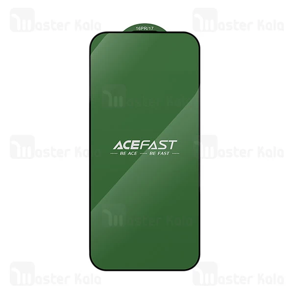 گلس تمام صفحه تمام چسب آیفون ایس فست Apple iPhone 16 Pro Max Acefast PA4 AR HD